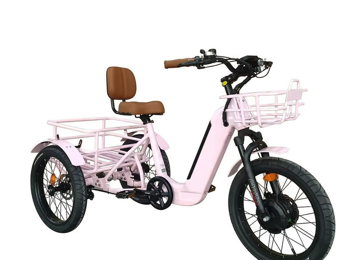 electric trike bicycles BREEZY Electric Trike 3 Wheel eBike TRIKE GT-48v 500 w Fat Tire Electr