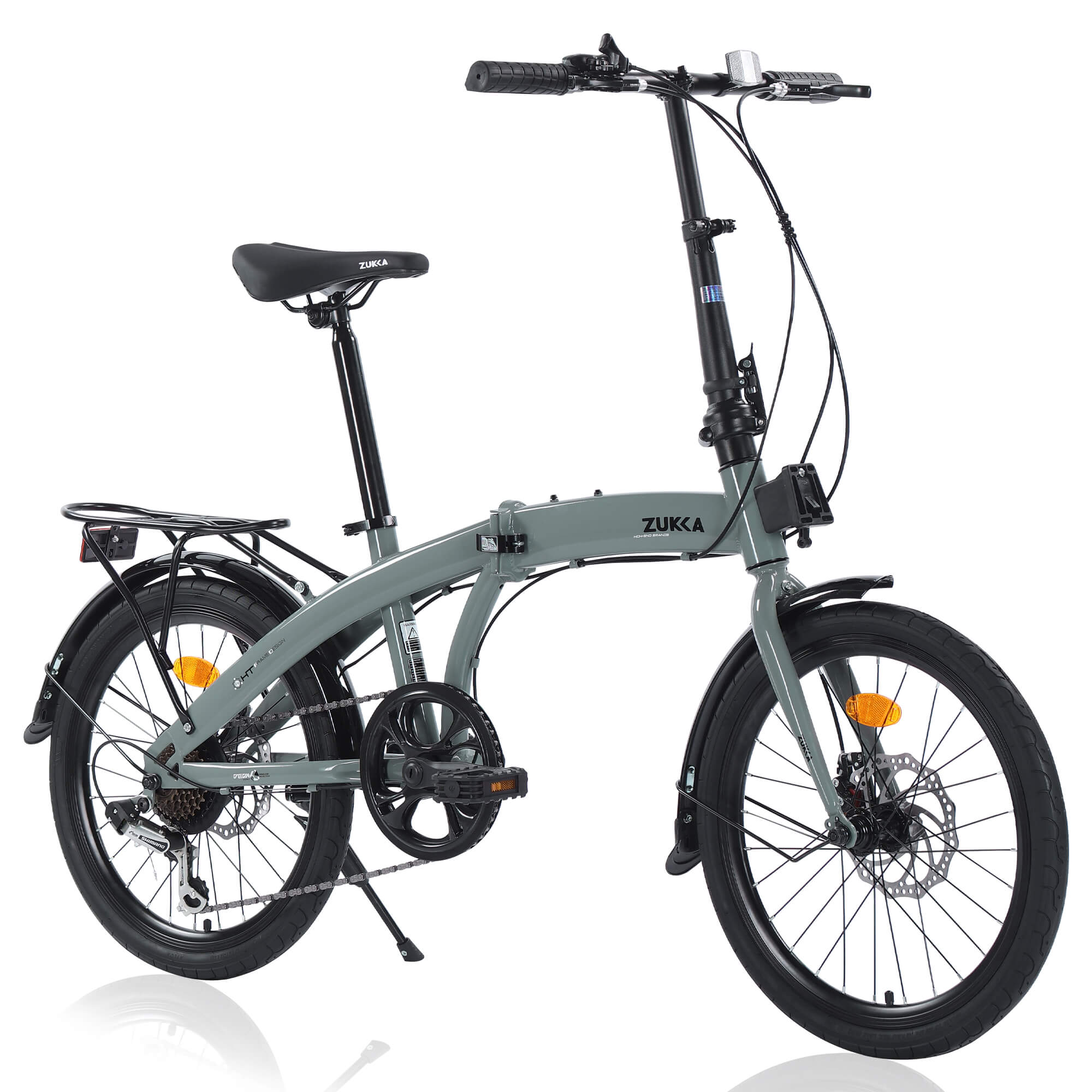 lightweight folding electric bicycle Zukka Crossroll Folding Bike