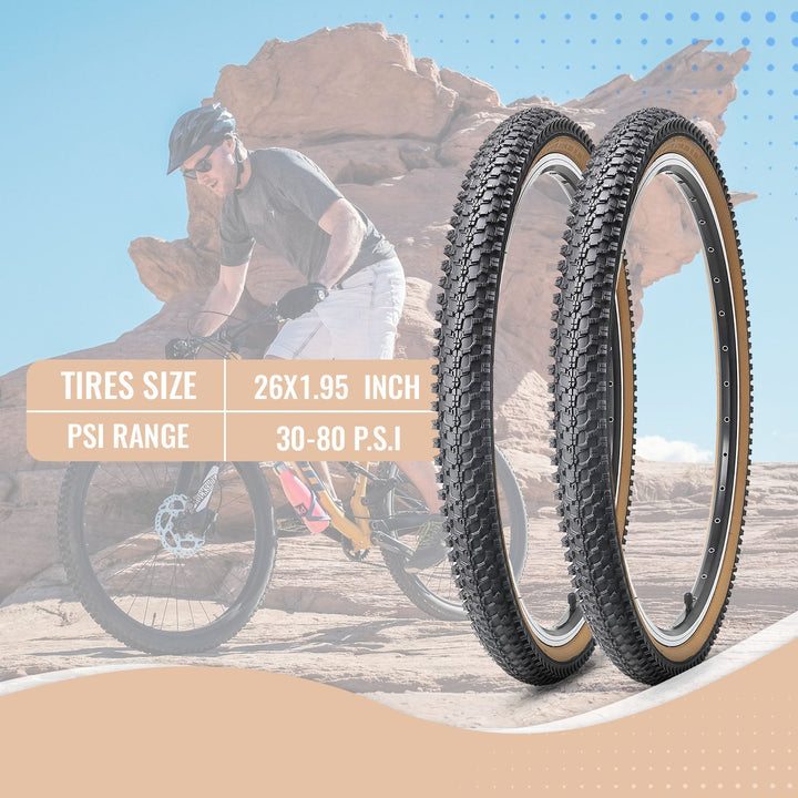 mountainbike band 26 inch CrossBand Brown Wall - 26"×1.95"