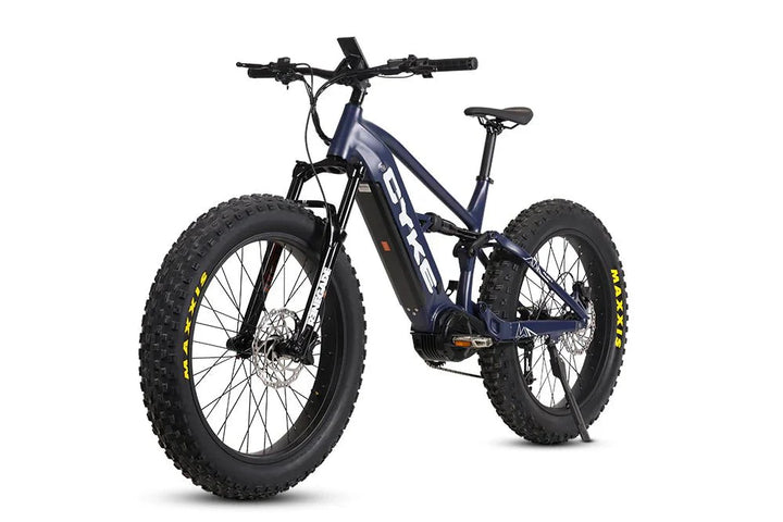 CYKE Electric Mountain eBike Falcon X - 48v 1000 w Electric Fat Tire Mountain eBike - Mountain eBike - CYKE|GREEN17IN|2612 eBike Super Shop