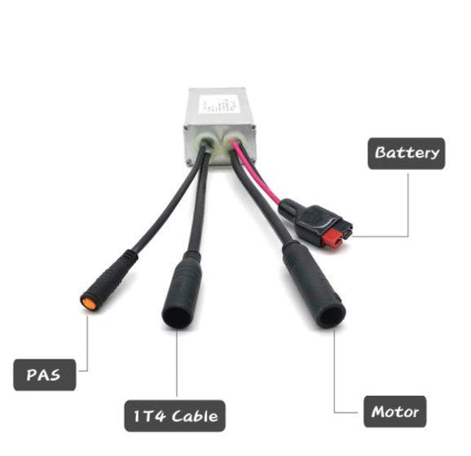 E - Bike Controller - 48V 25A 500w Hengtai Motor - Quick Connect - Parts - COAST|FORC|1377 eBike Super Shop