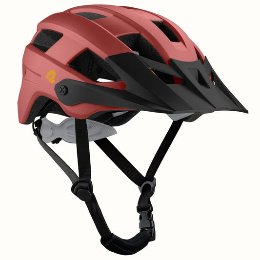 Matte black Retrospec Rowan mountain bike helmet with multiple air vents, adjustable straps, and a sleek, modern design, displayed on a plain background.