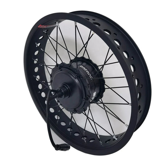 Coastal Cruiser 20x4 rear eBike wheel assembly with 52V 750W motor, product image 1