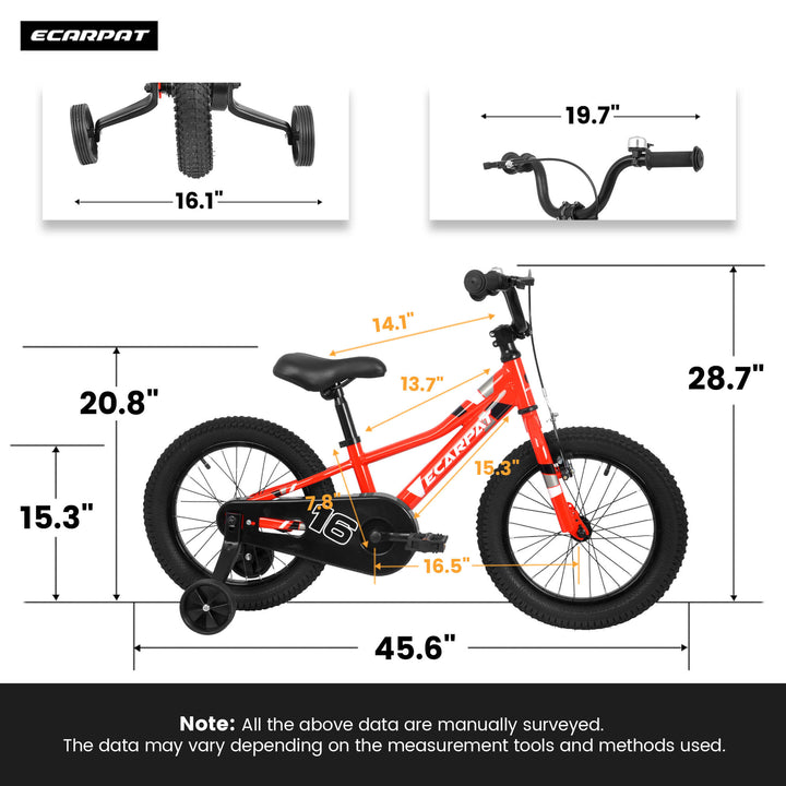 Ecarpat 16“ Kid Bike - Bicycles - W2563P165517 eBike Super Shop