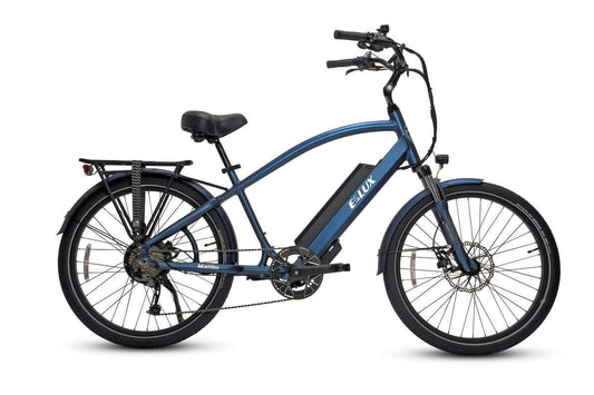 ELUX Malibu 500 w Step Over eBike 26x2.1 Street Electric Beach Cruiser eBike