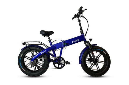 ELUX Sierra GT 750 w Folding eBike 20x4 Fat Electric Folding eBike