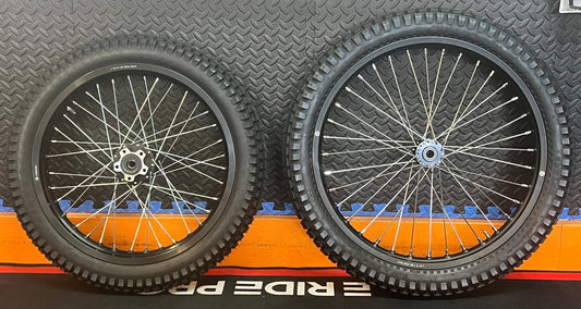 eMoto Wheel Set Shinko 241 Dual Sport 18"/21" Complete Front & Rear Wheel & Tire Set for Moto Bikes - Wheel & Tire Set - EBIKE|2365 eBike Super Shop
