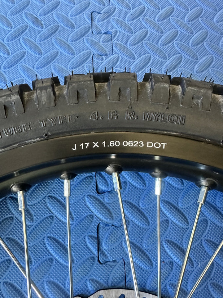 eMoto Wheel Set Shinko 244 Dual Sport 17" Complete Front Wheel & Tire Set for Moto Bikes - Wheel & Tire Set - EBIKE|2340 eBike Super Shop