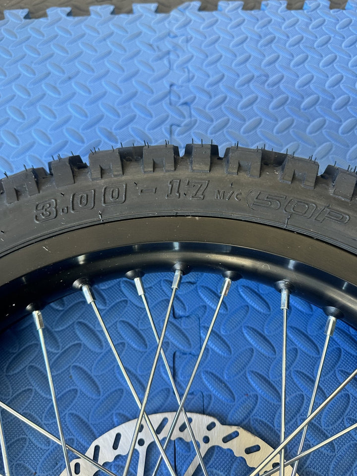 eMoto Wheel Set Shinko 244 Dual Sport 17" Complete Rear Wheel & Tire Set for Moto Bikes - Wheel & Tire Set - EBIKE|2341 eBike Super Shop