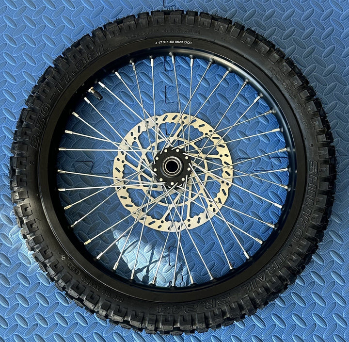 eMoto Wheel Set Shinko 244 Dual Sport 17"/17" Complete Front & Rear Wheel & Tire Set for Moto Bikes - Wheel & Tire Set - EBIKE|2368 eBike Super Shop