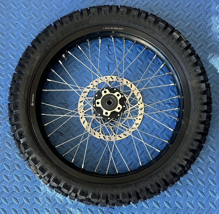 eMoto Wheel Set Shinko 244 Dual Sport 18"/21" Complete Front & Rear Wheel and Tire Set for Moto Bikes - Wheel & Tire Set - EBIKE|2372 eBike Super Shop