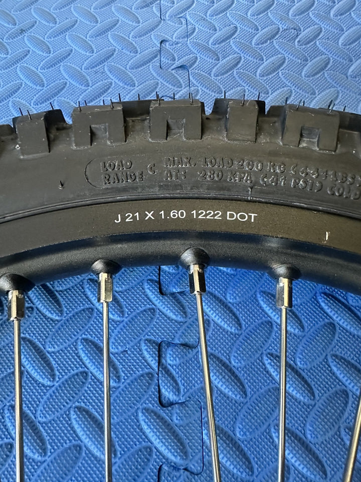 eMoto Wheel Set Shinko 244 Dual Sport 21" Complete Front Wheel & Tire Set for Moto Bikes - Wheel & Tire Set - EBIKE|2333 eBike Super Shop
