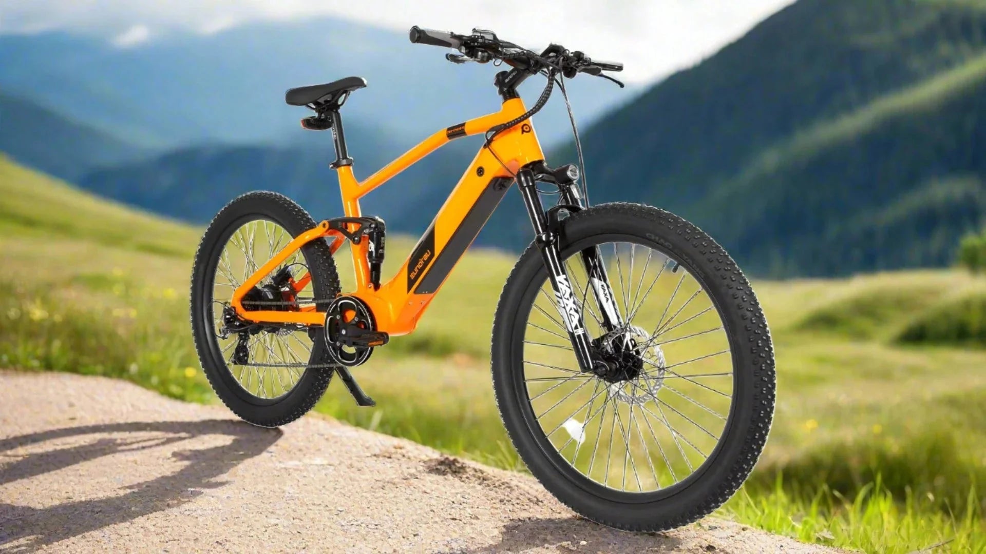 EUNORAU Defender 500w Step Over eBike 27.5x3 Mountain Electric