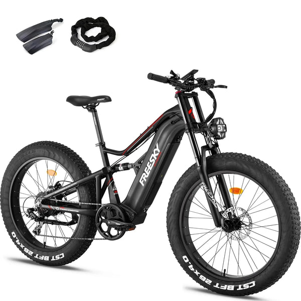 FREESKY Swifthorse X - 6e 1000 w Mountain Ebike 4 Fat Tire Electric Fat Tire Mountain eBike - Mountain eBike - eBike Super Shop