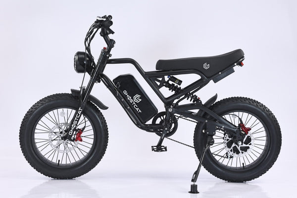 GHOSTCAT F3.2 1500W - Dirt - GHOST|F3.2 1500W|20 ah|Black eBike Super Shop