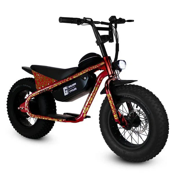 GOLDEN CYCLE Big Boy 350w Micro eBike 16x4 Fat Electric Mini Fat Tire GOLDEN CYCLE Big Boy 350w Micro eBike 16x4 Fat Electric Mini Fat Tire