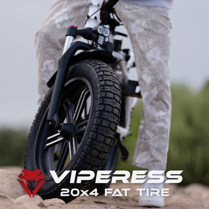 HEB VIPERESS Fat Tire 20x4 (Includes 1 Tire/ 1 Tube - Parts - sku - 50741989671213 eBike Super Shop