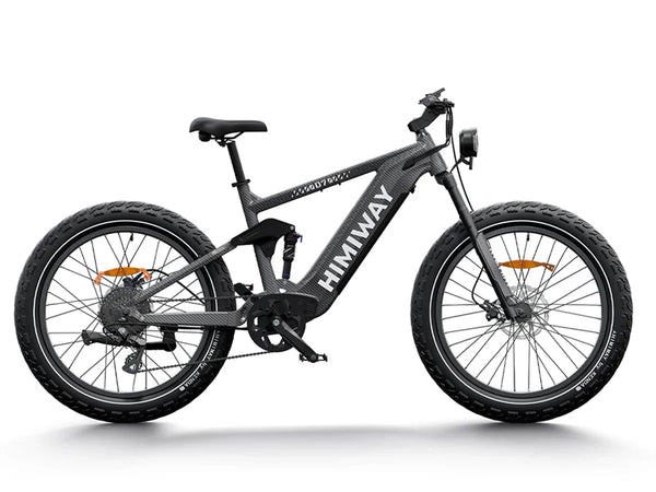 HIMIWAY Cobra 1000 w Step Over Ebike 26x4.5 Fat Electric Fat Tire Mountain eBike - Mountain eBike - eBike Super Shop