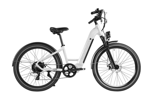 HIMIWAY Rambler 500 w Step Thru Ebike 27.5x2.4 Urban Electric Beach Cruiser eBike