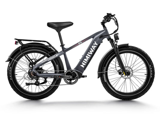 HIMIWAY Zebra  750 w Step Over Ebike 26x4 Fat Electric Fat Tire Mountain eBike