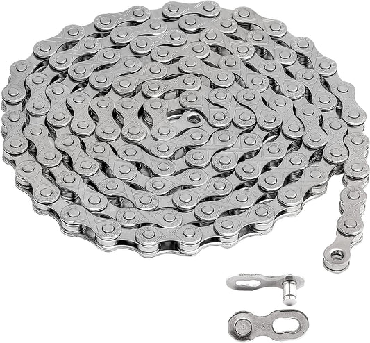 Hycline Bike Chain 6/7/8 - Speed 1/2x3/32 Inch 116 Links - Bicycle Chains - SHP - MSNX8 eBike Super Shop