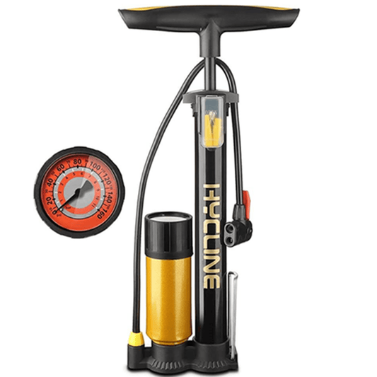 Hycline Gauge Booster Bike Pump - Bicycle Pumps - SHP - P380013 - yelw eBike Super Shop
