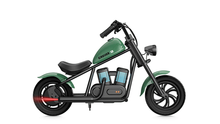 HYPER GOGO Cruiser 12 Plus Kids Electric Mini Motorcycle eBike - 21.9v 160 w - Youth eMotorcycle - HYPER|GREENTRAIN|2261 eBike Super Shop