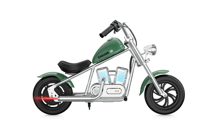 HYPER GOGO Cruiser 12 Plus (W APP) Kids Electric Mini Motorcycle eBike - 21.9v 160 w - Youth eMotorcycle - HYPER|GREENTRAIN|2273 eBike Super Shop