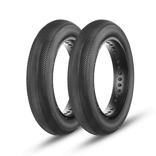 HyperPave - 20/24/26"×4.0" - Bicycle Tires - SHP - EbFT204_BLK*2 eBike Super Shop