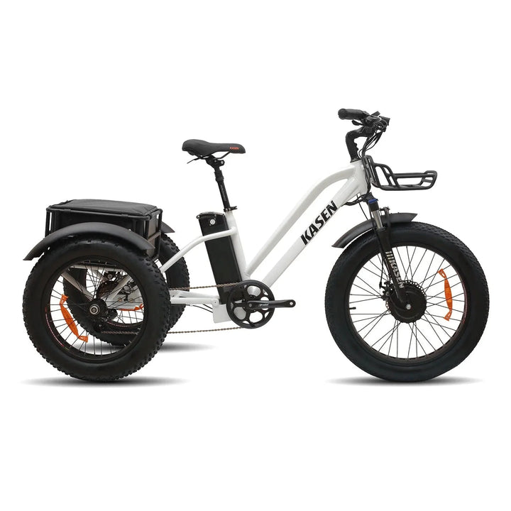 KASEN Trike 500 w Trike Ebike 20x4 Fat Electric Trike 3 Wheel eBike