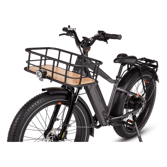 Large Front - Mounted Basket - Accessories - 200 - 00247 eBike Super Shop