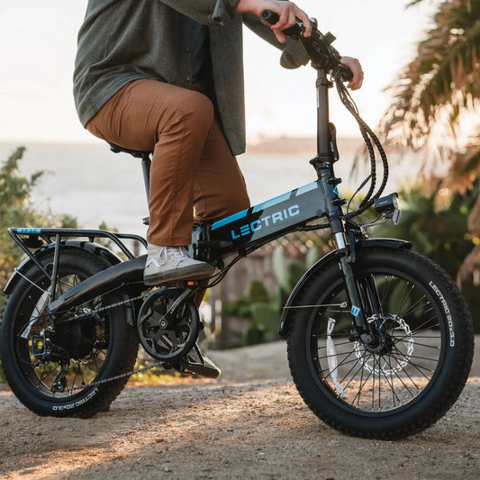 LECTRIC Folding Fat Tire Ebike XP 3.0-Folding Step Over 500 w Electric Communter eBike