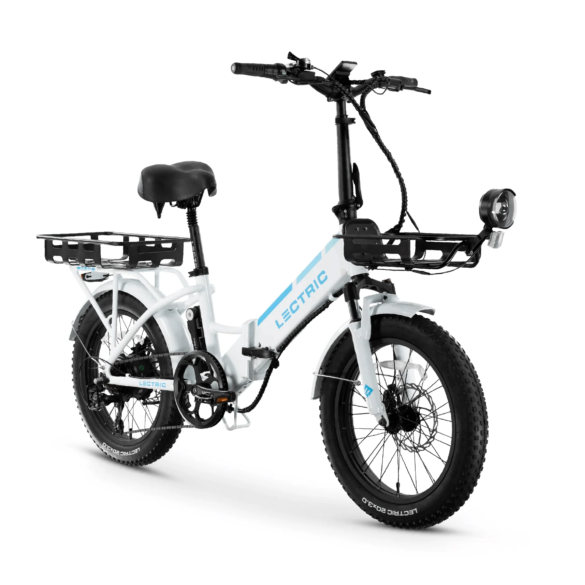 LECTRIC XP step thru Long-Range 500 w- Fat Tire Folding Fat