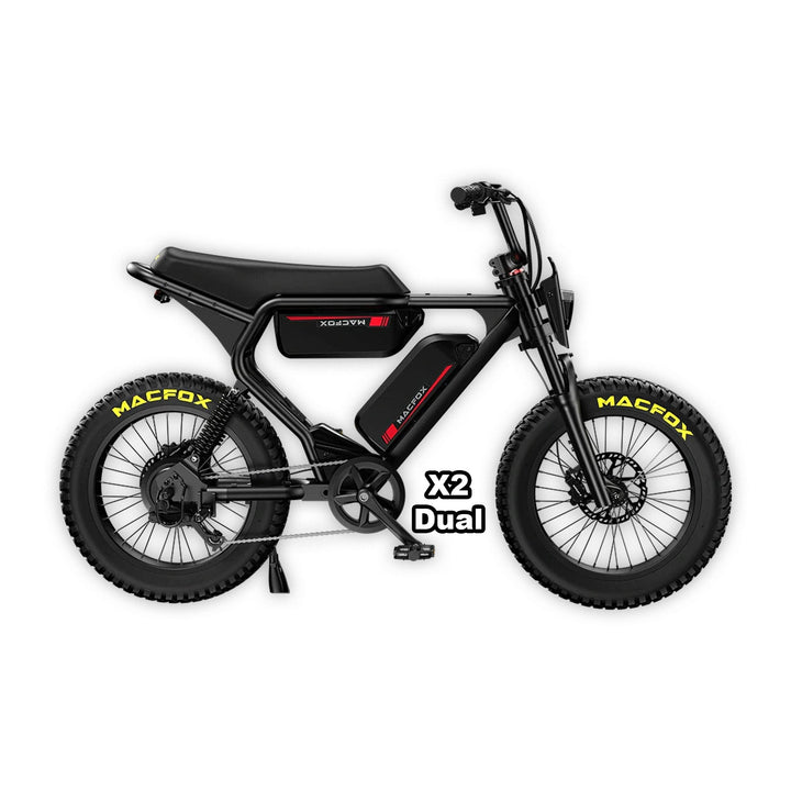 e-moto electric bicycle Macfox X2 | Electric Mountain Bike