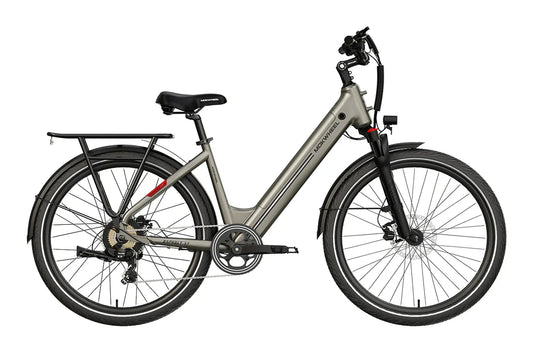 MOKWHEEL Asphalt ST 500 w Step Thru Ebike 27.5x2.4 Urban Electric Beach Cruiser eBike