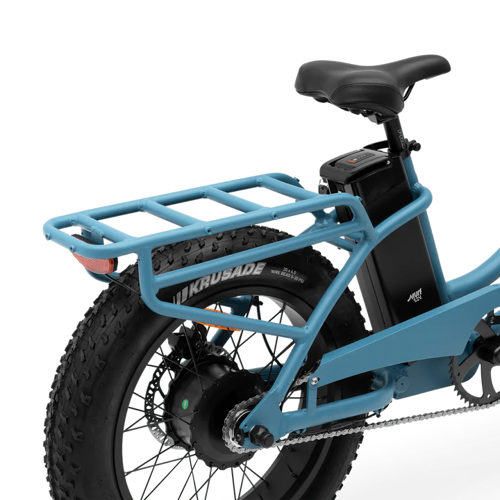 MURF Electric Urban eBike Higgs Step - Thru - 52v 750 w Fat Tire Electric Beach Cruiser eBike - Fat Tire Cruiser eBike - MURF|BLACK|2286 eBike Super Shop