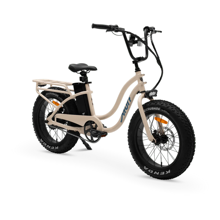 MURF Electric Urban eBike Higgs Step - Thru - 52v 750 w Fat Tire Electric Beach Cruiser eBike - Fat Tire Cruiser eBike - MURF|BONE|2288 eBike Super Shop
