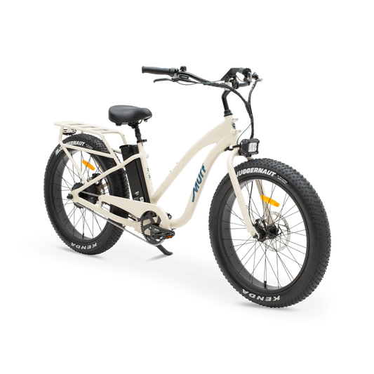 MURF Fat Tire Electric Beach Cruiser eBike Alpha ST - 52v 750 w Electric Beach Cruiser eBike - Fat Tire Cruiser eBike - MURF|BLACK|2293 eBike Super Shop