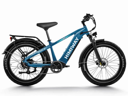 HIMIWAY Zebra 750 w Bike in the shop Step Over Ebike 26x4 Electric Fat Tire Mountain eBike - Assembled in store