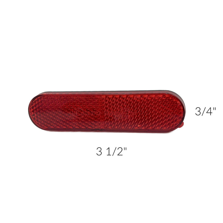 Oval Reflector - reflector - 4037 eBike Super Shop