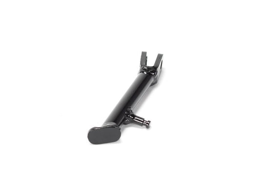 Close-up view of the Ebox Dragster Kickstand Part E, showing its metal construction and mounting points.