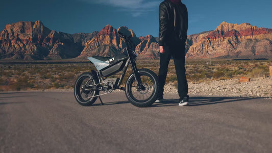 HIMIWAY C5 Ultra 750 w Step Over Ebike 20x4 Fat Electric e-Moto Style eBike