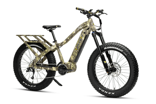 QuietKat Apex Pro 1000 w Step Over eBike 26x4.5 Fat Electric Fat Tire Mountain eBike