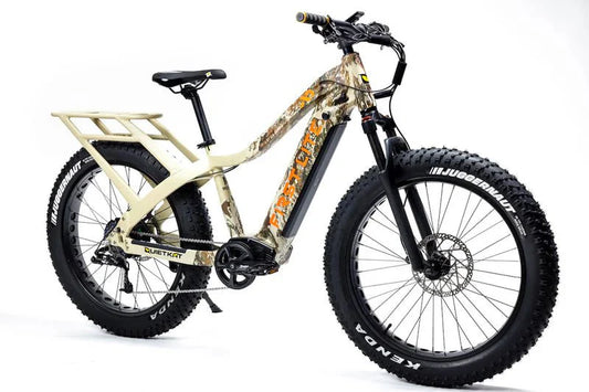 QuietKat Ranger 1000 w Step Over eBike 26x4.5 Fat Electric Fat Tire Mountain eBike