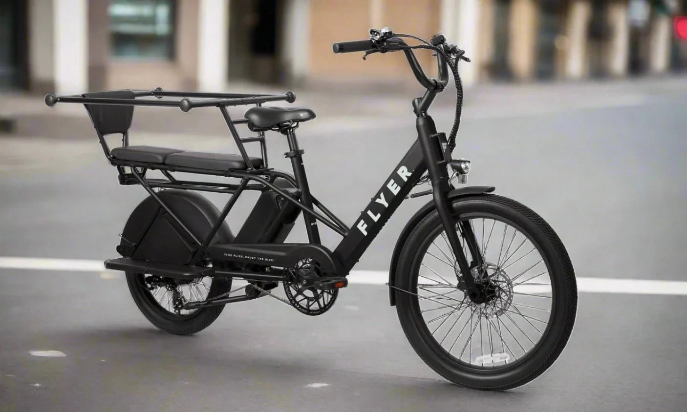 RADIO FLYER Via 500w Step Thru eBike 24x2.4 Street Electric Cargo eBik