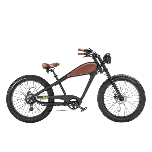 REVI Cheetah 750w Step Over Ebike 26x4 Fat Tire Electric Vintage eBike