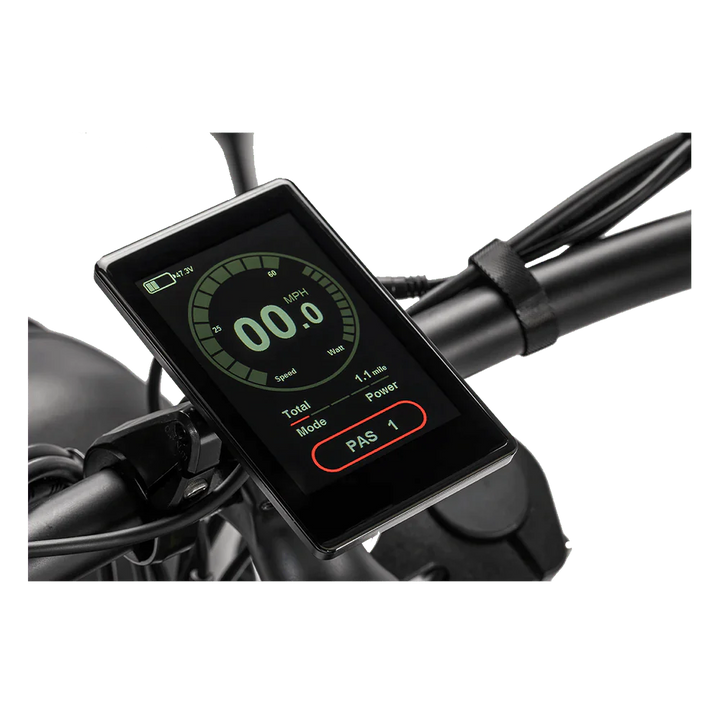 REVI Cheetah PLUS 750w Step Over Ebike 26x4 Fat Tire Electric Vintage eBike - Fat Tire Cruiser eBike - REVI|BLACK48V1|3000 eBike Super Shop