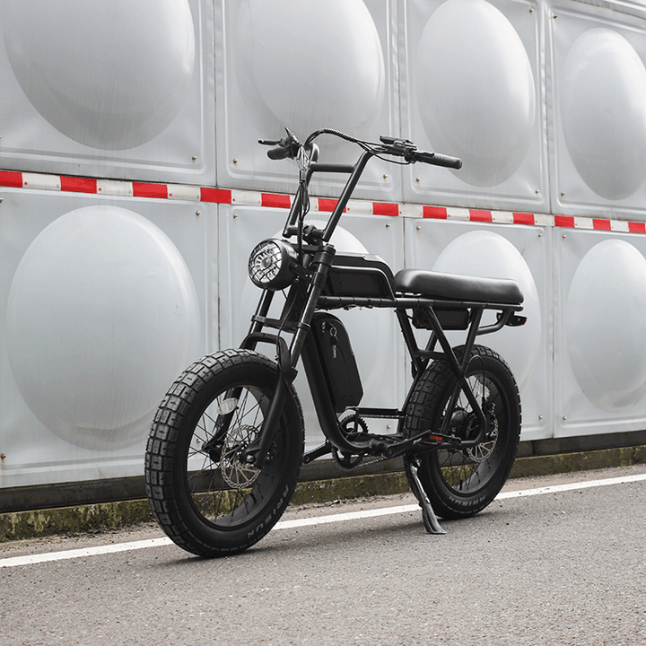 Ripper Pro - Dual - Battery 48V 750W Moto Style Electric Bike - Moto Style Bike - RST010Y - 801 - 2 eBike Super Shop
