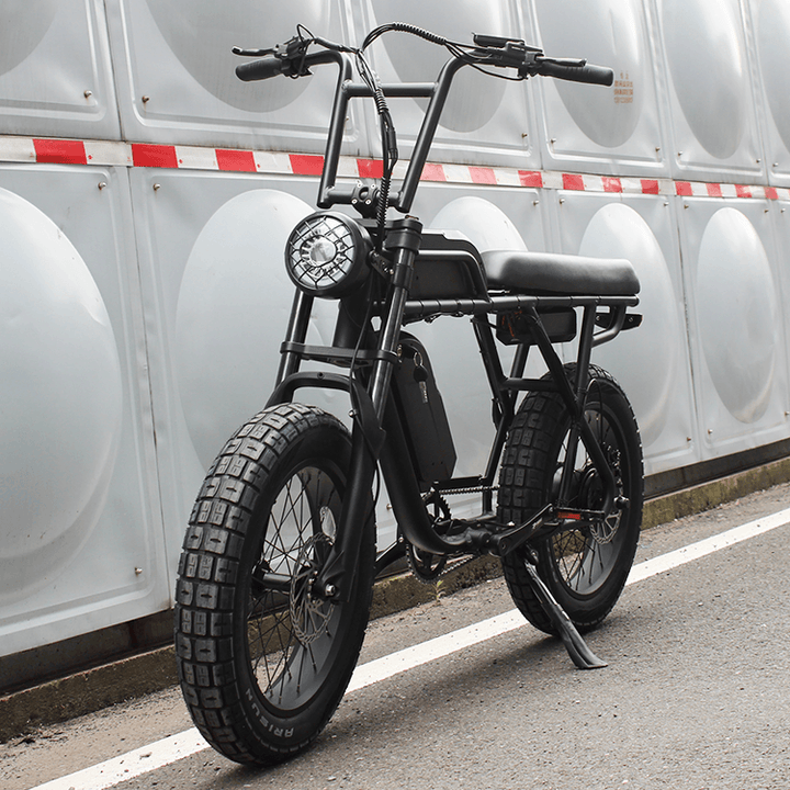 Ripper Pro - Dual - Battery 48V 750W Moto Style Electric Bike - Moto Style Bike - RST010Y - 801 - 2 eBike Super Shop