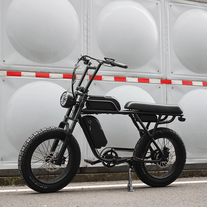 Ripper Pro - Dual - Battery 48V 750W Moto Style Electric Bike - Moto Style Bike - RST010Y - 801 - 2 eBike Super Shop